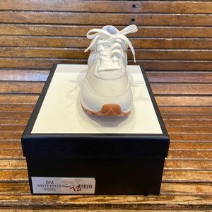 Brand new J Slides Eddie in white size 6.